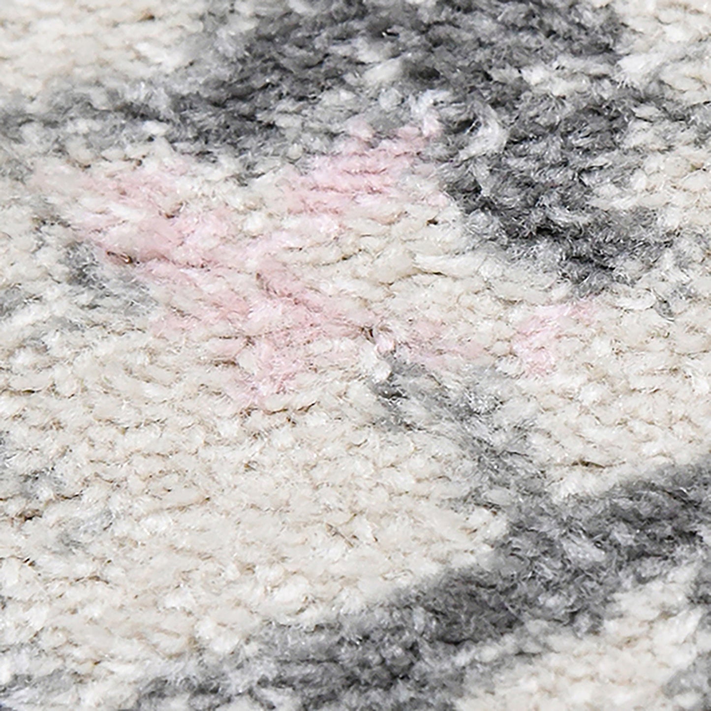 5' x 7' Gray Medallion Power Loom Area Rug