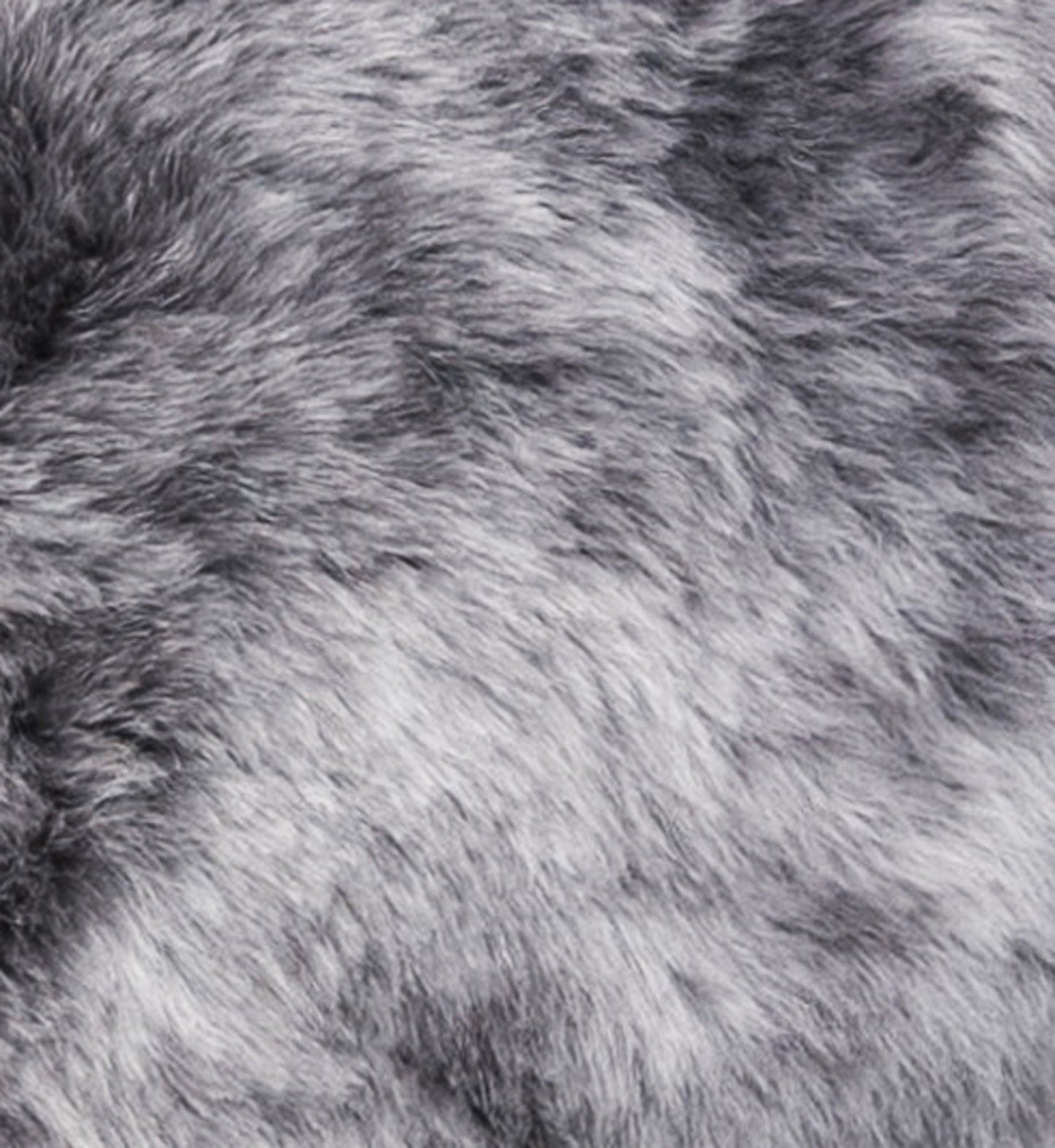 2' x 3' Gray Sheepskin Handmade Non Skid Area Rug