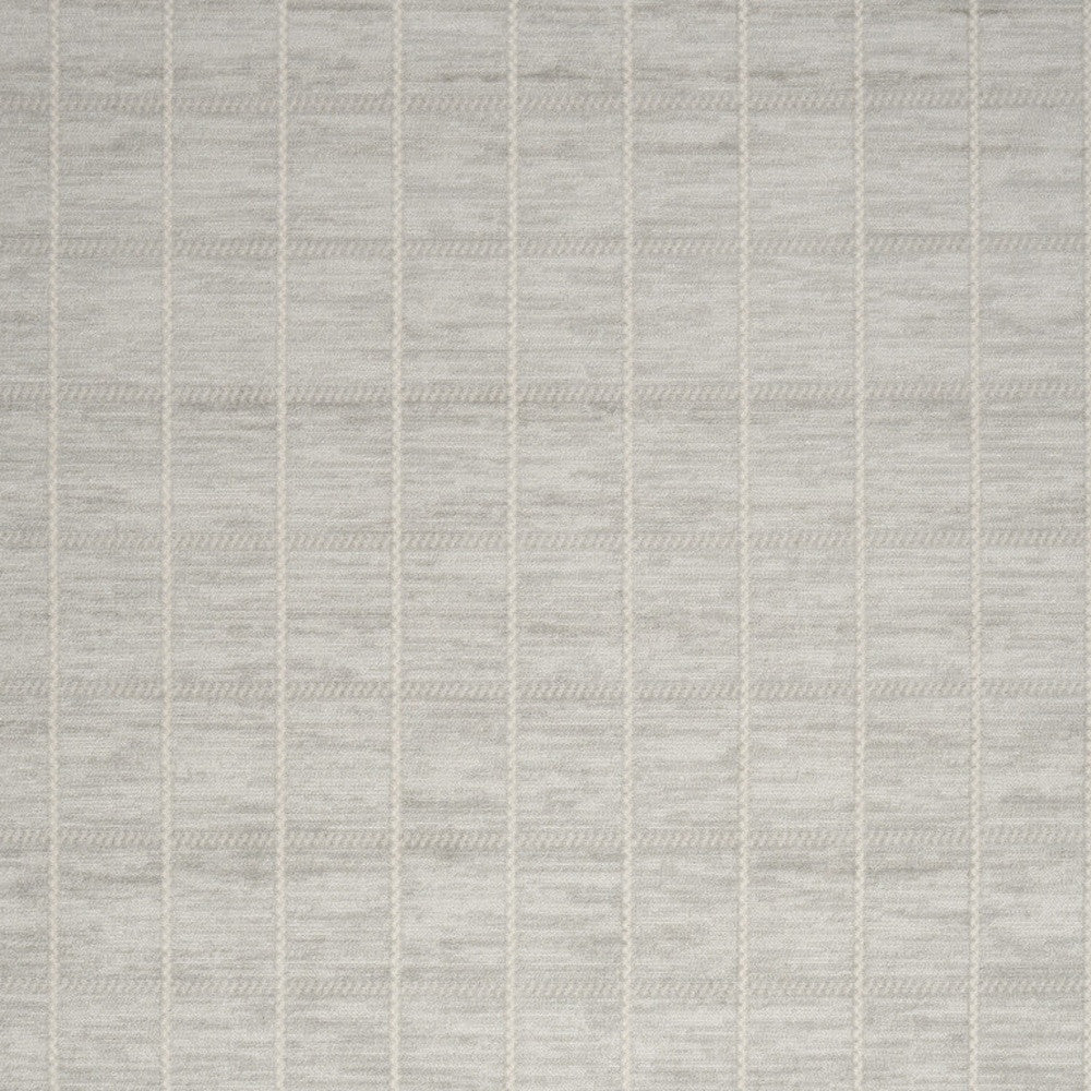 8' x 10' Gray Geometric Area Rug