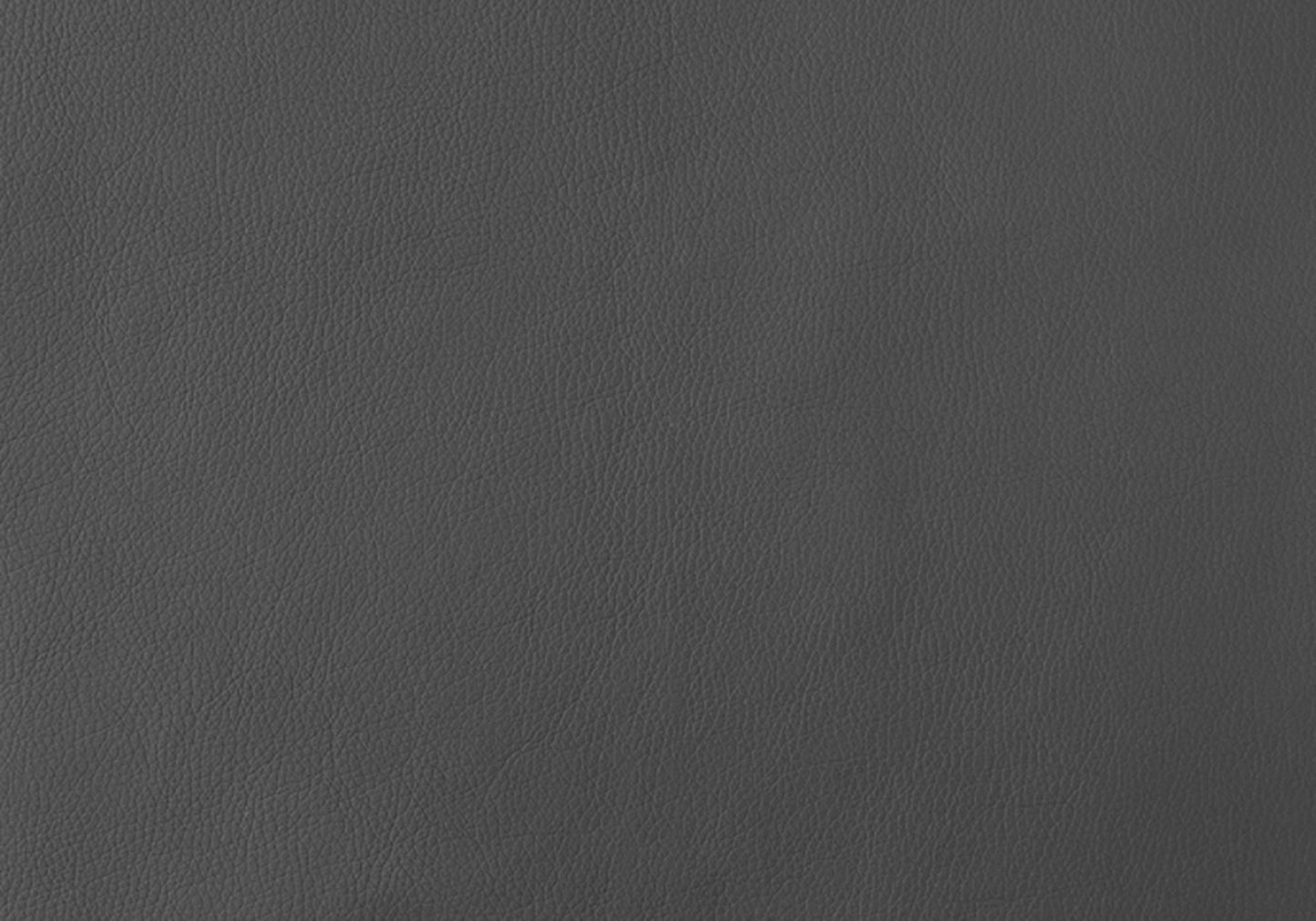 47" X 37" X 63" Grey Foam Metal Polyurethane Leather Look Dining Chairs 2Pcs