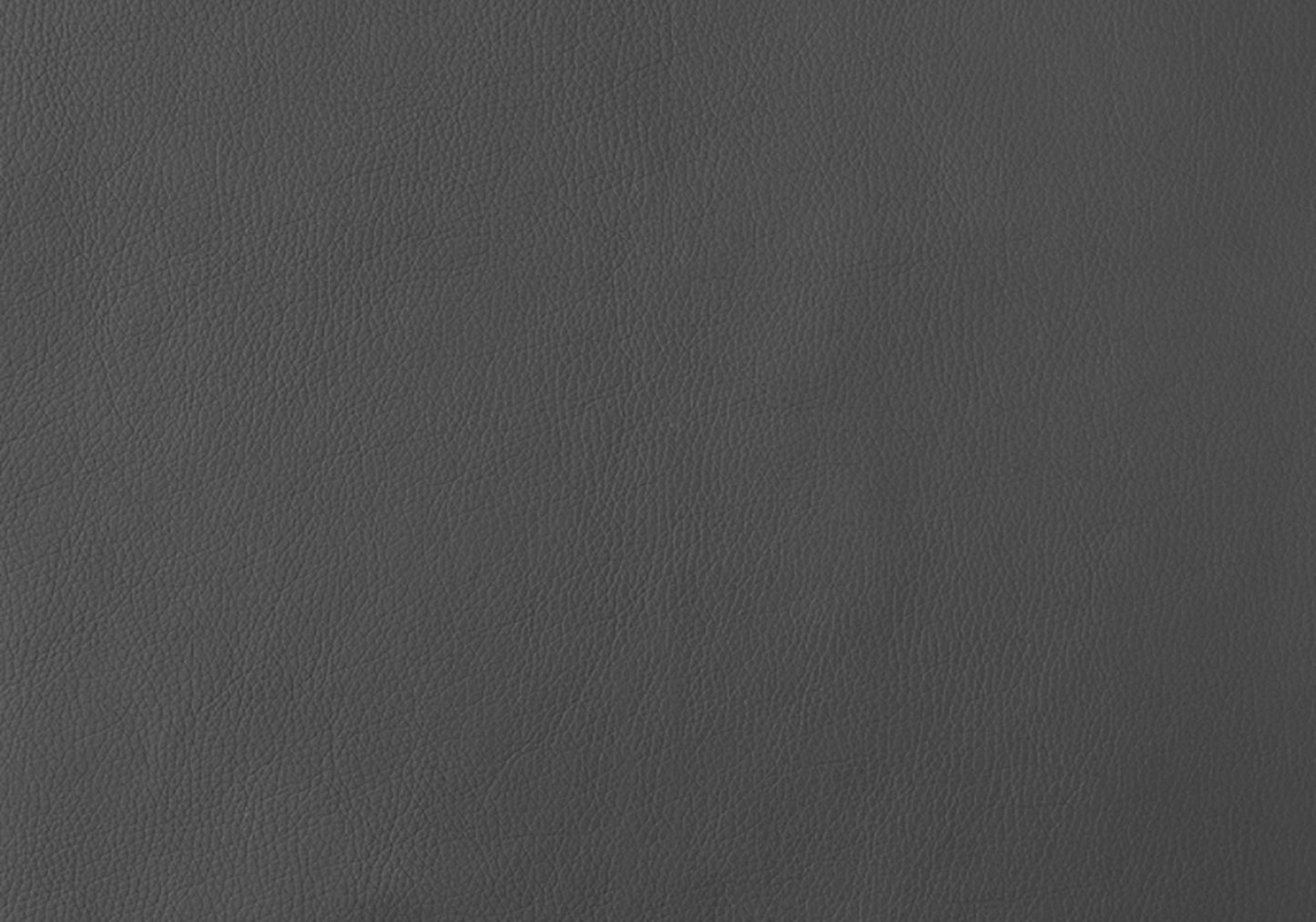 40.5" X 34.5" X 77.5" Grey Black Foam Metal Leather Look Dining Chairs 2Pcs