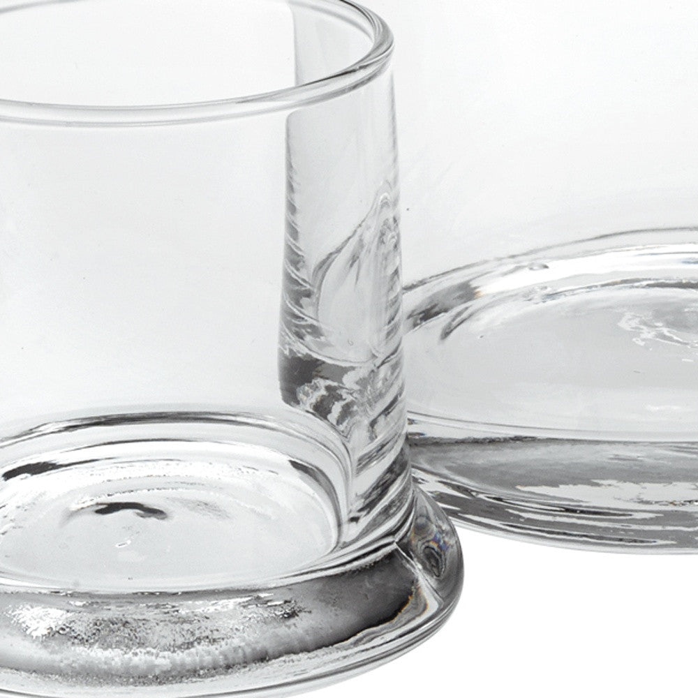 4 X 6 X 7 Clear Glass 2 Pc Glass Bedside Or Desktop Carafe Set 10 Oz