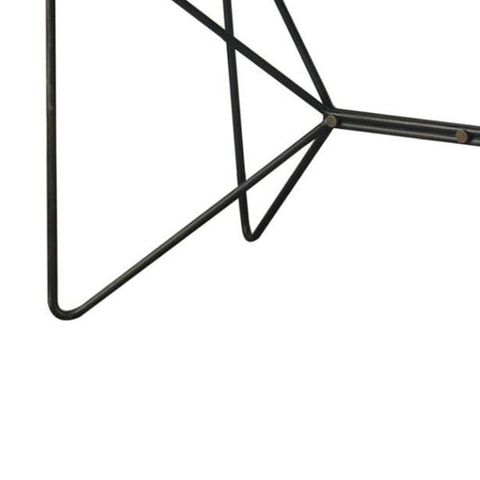 Natural Tapered Live Edge Top With Iron Base Dining Table