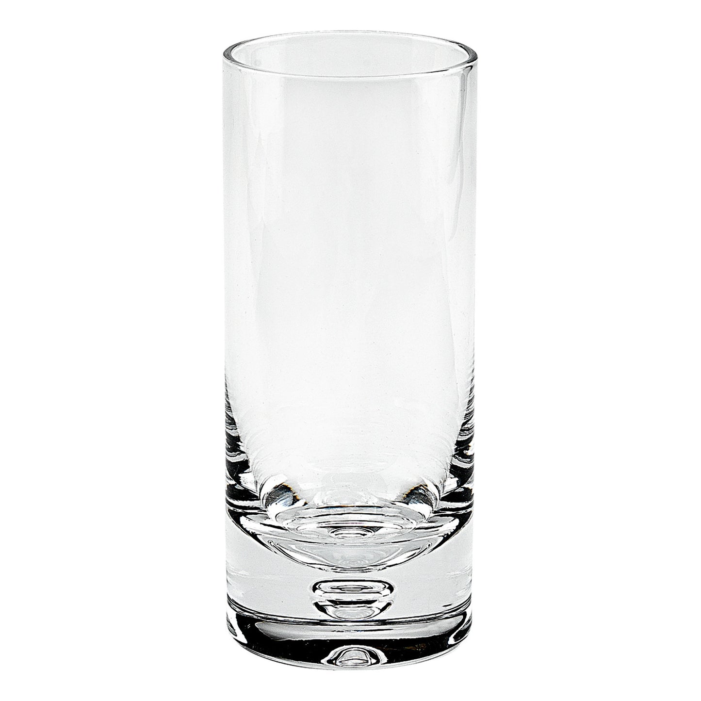 Mouth Blown Crystal Lead Free Hiball Glass 13 Oz 4 Pc Set