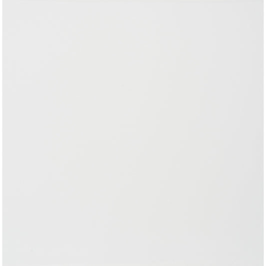 Contemporary Puzzle Gray And White Double Base Glass Dining Table