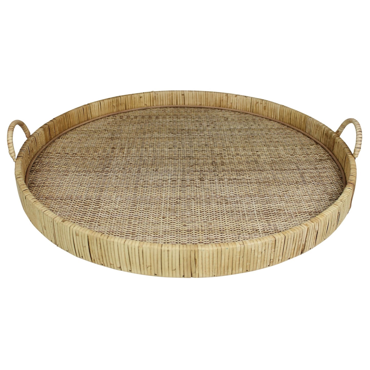 Jumbo Bamboo Round Tray