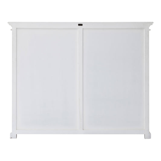 Classic White Two Level Mega Storage Cabinet