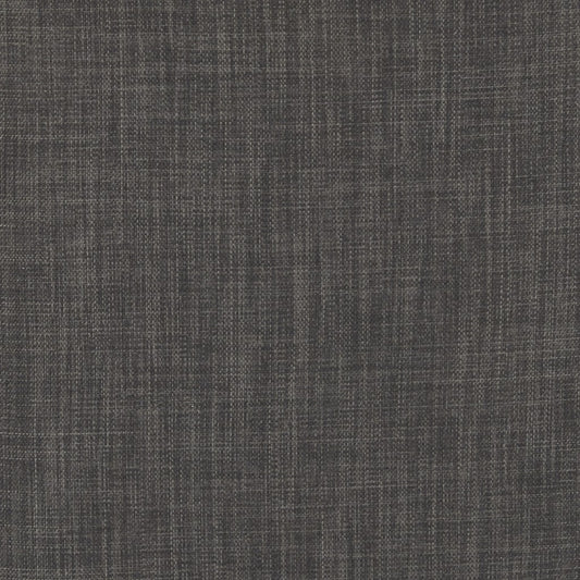 Dark Gray Fabric and Black Swivel Armchair