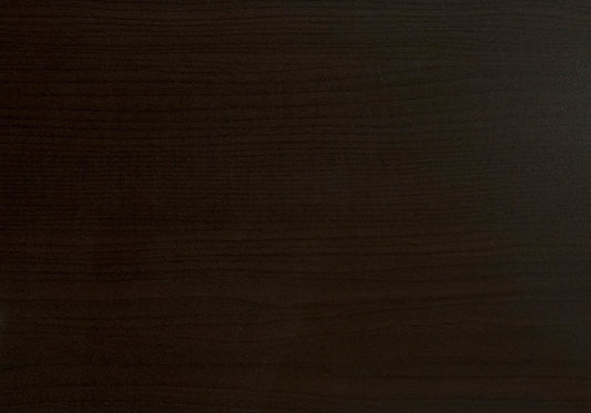 59" Espresso And Silver Metal Dining Table