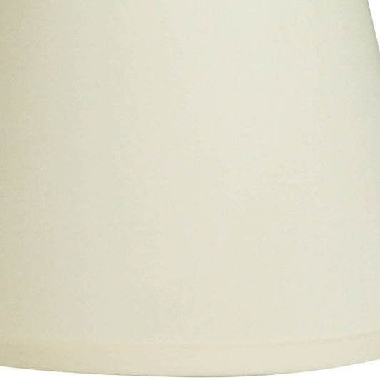 8" Ivory Hardback Empire No Slub Lampshade