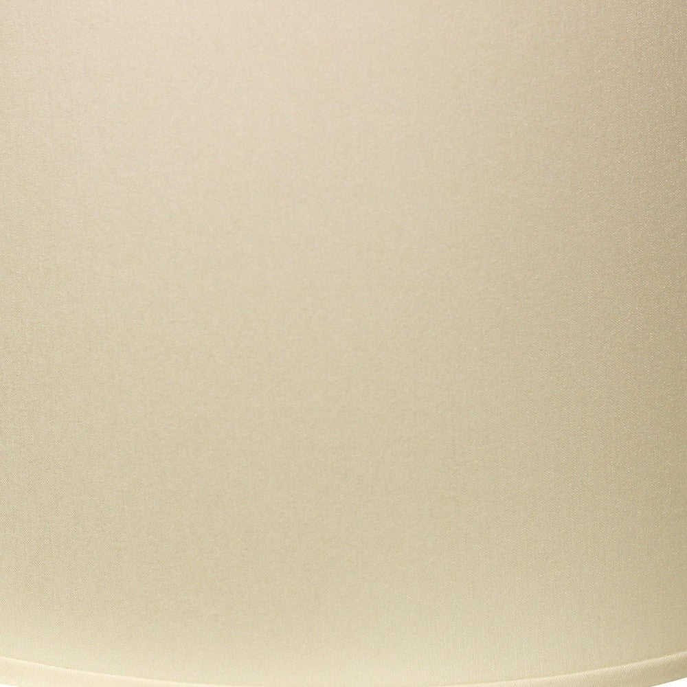 18" Ivory Throwback Drum No Slub Lampshade