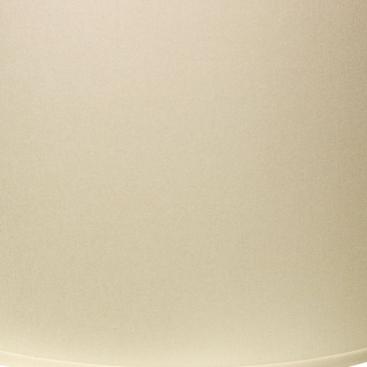 18" Ivory Throwback Drum No Slub Lampshade