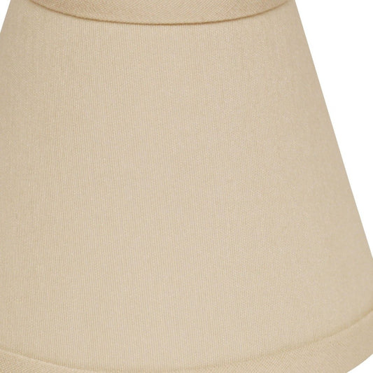 4" Slate Grey Set of 6 Chandelier No Slub Lampshades