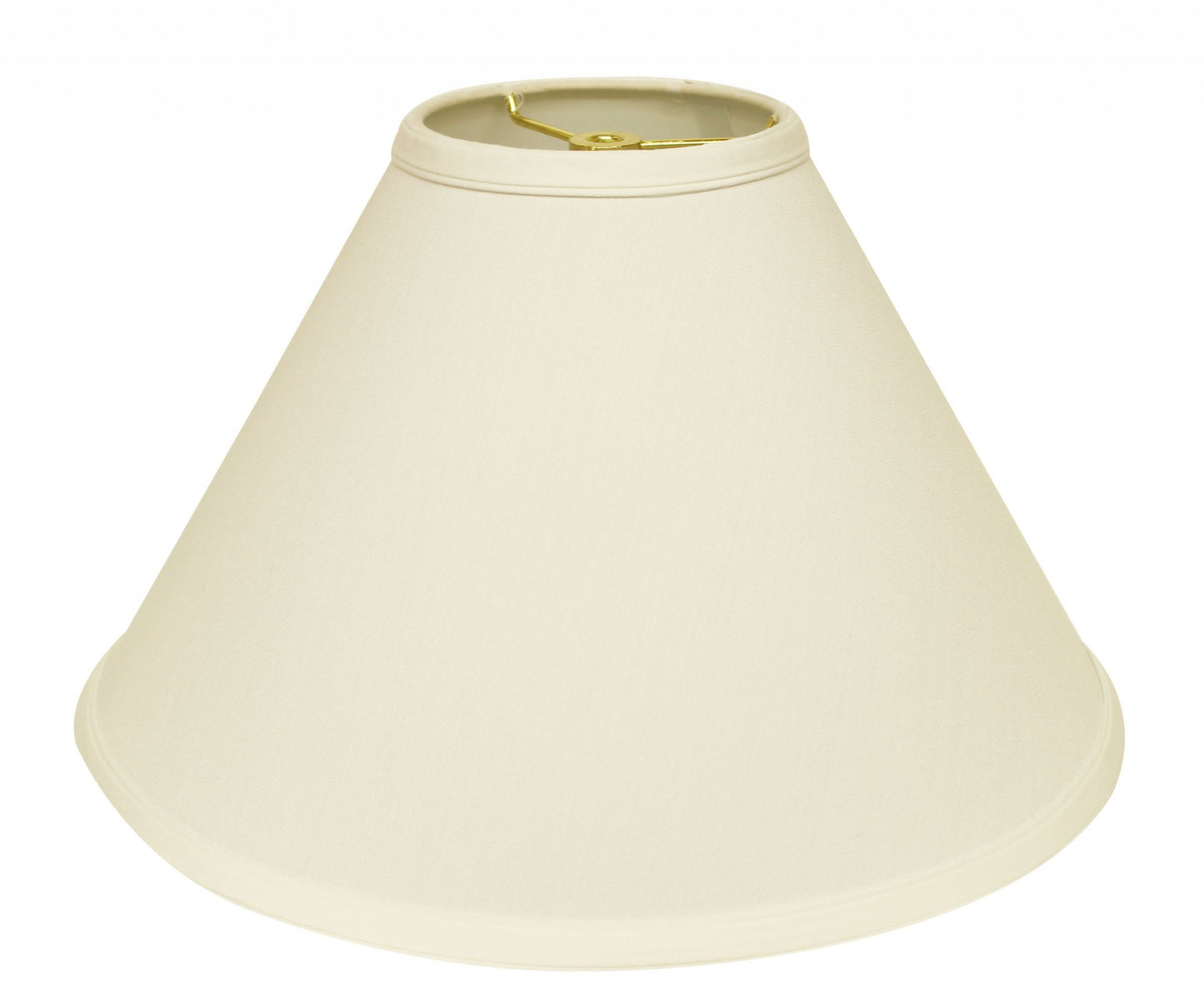 13" Ivory Deep Cone No Slub Lampshade