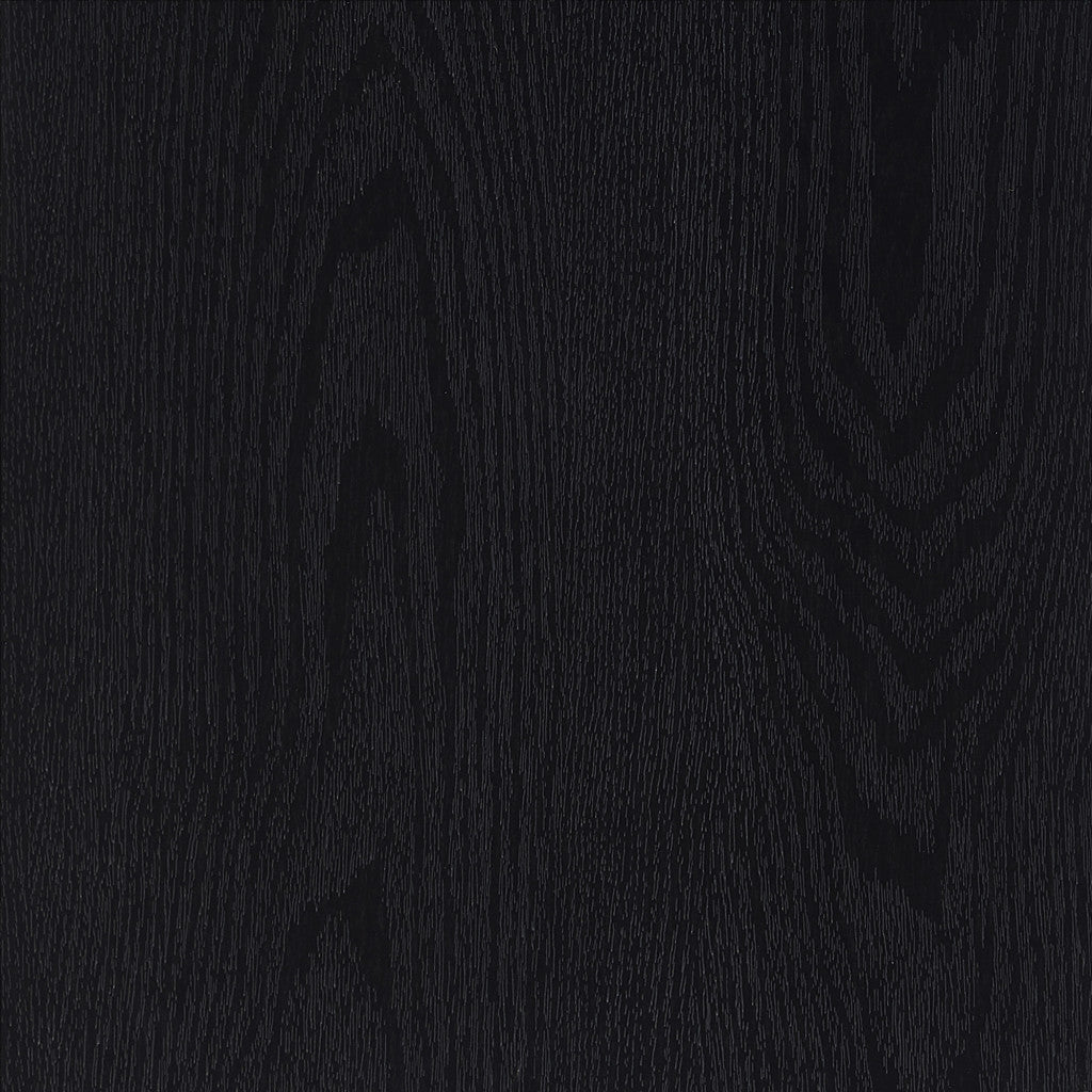 32" Black Round Coffee Table