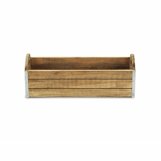 Rectangular Wooden Box Planter