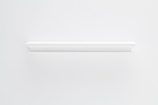 47" Classic White XL Floating Wall Shelf