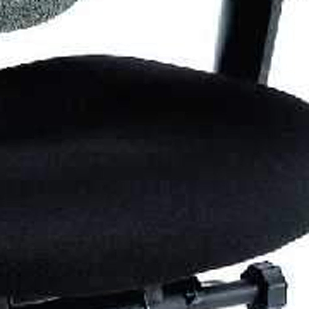 Black Adjustable Swivel Mesh Rolling Office Chair