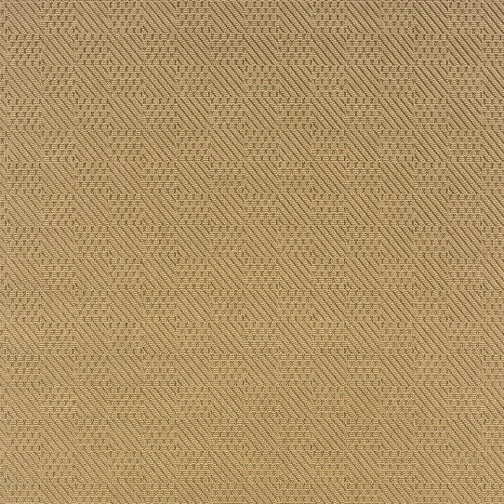7' x 10' Beige Indoor Outdoor Area Rug