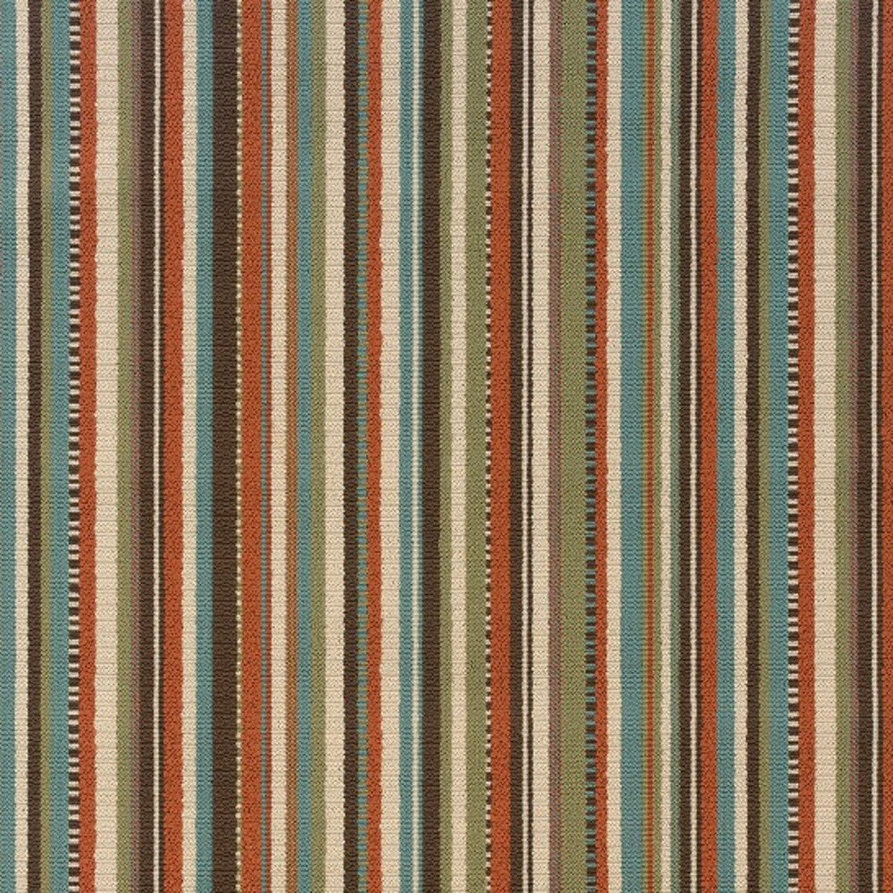 7' x 10' Green Indoor Outdoor Area Rug
