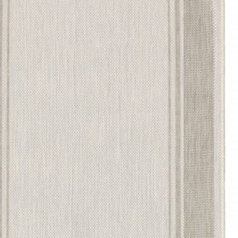 Gray and Ivory Indoor Outdoor Area Rug