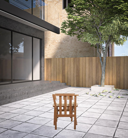 Ivory And Brown Solid Wood Director Chair With Cushion