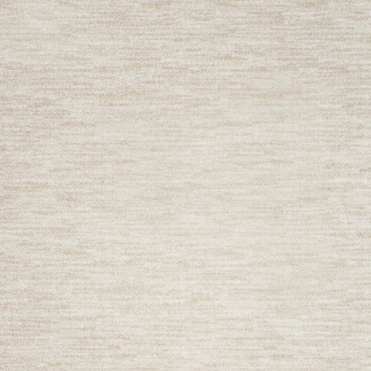 7' X 10' Ivory And Beige Non Skid Indoor Outdoor Area Rug