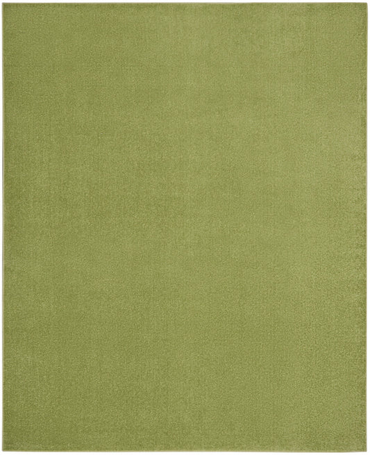 10' X 14' Green Non Skid Indoor Outdoor Area Rug