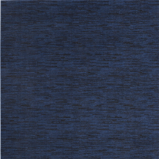 10' X 14' Midnight Blue Non Skid Indoor Outdoor Area Rug