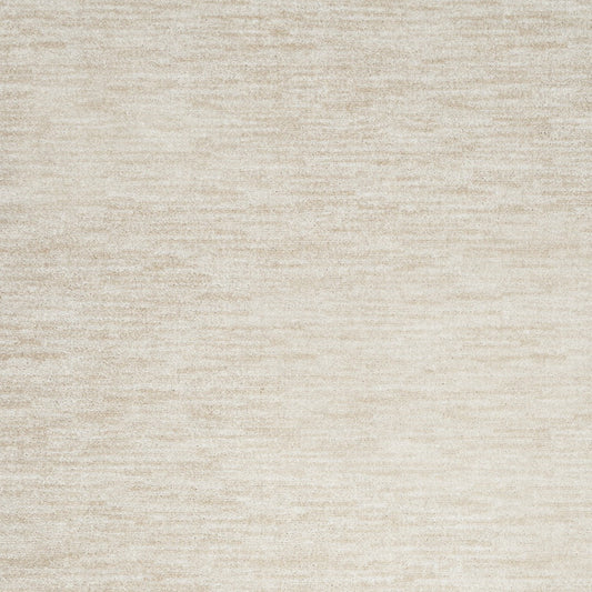 9' X 12' Ivory And Beige Non Skid Indoor Outdoor Area Rug