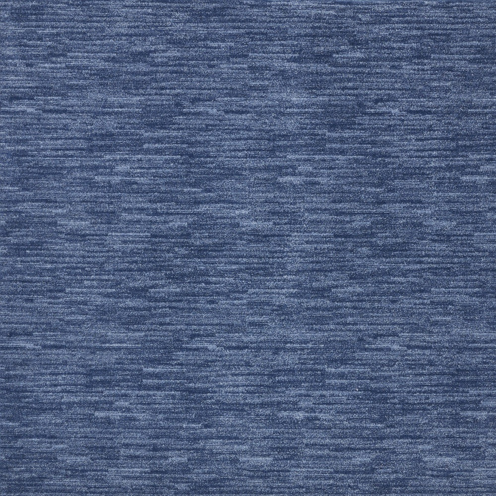 7' X 7' Navy Blue Square Non Skid Indoor Outdoor Area Rug