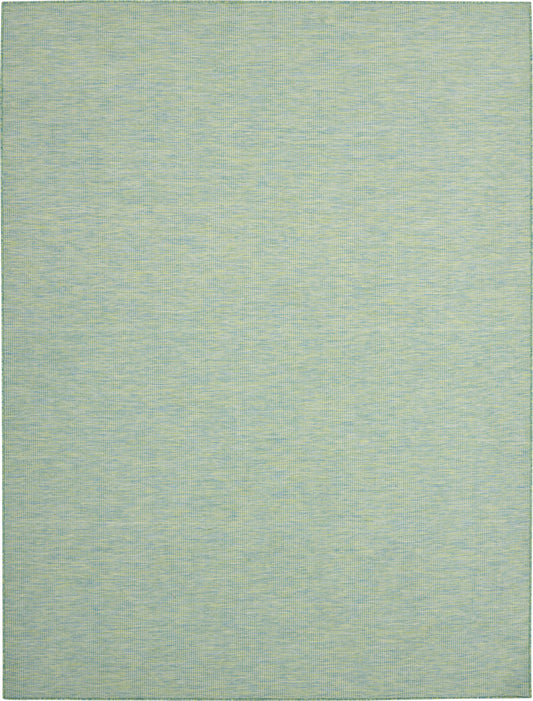 8' X 10' Blue Power Loom Area Rug