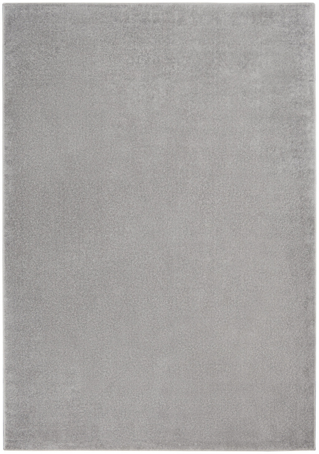 5' X 8' Gray Power Loom Area Rug