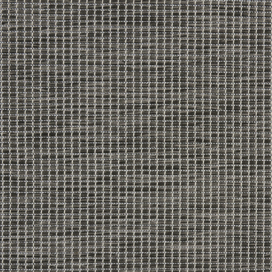8' Charcoal Power Loom Runner Rug