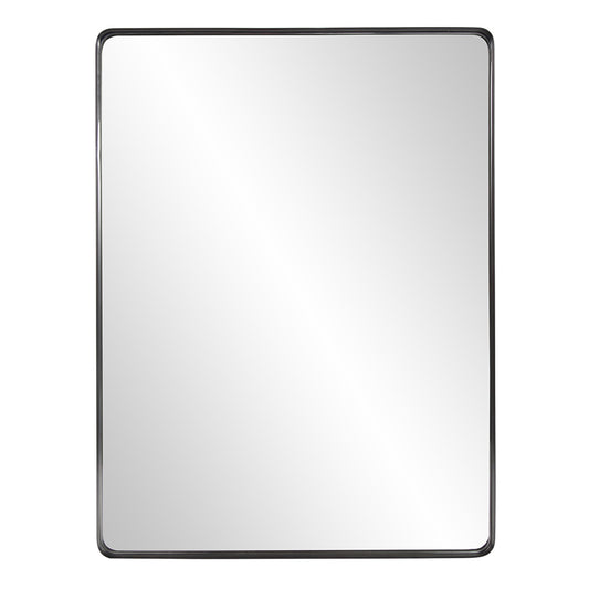 Rectangular Stainless Steel Frame With Brushed Black Finish