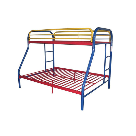 Colorful Twin Over Full Size Bunk Bed