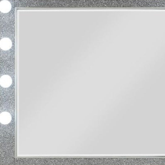 36" Dresser Wood Mirror