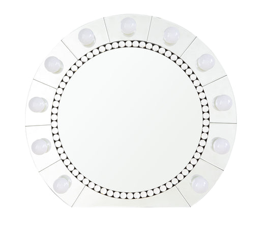 29" Lighted Round Accent Mirror