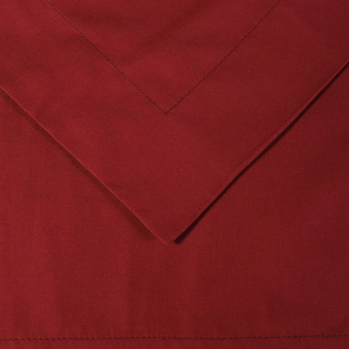 Burgundy King 100% Cotton 300 Thread Count Washable Duvet Cover Set