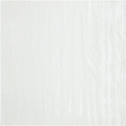 3' X 5' White Abstract Washable Non Skid Area Rug
