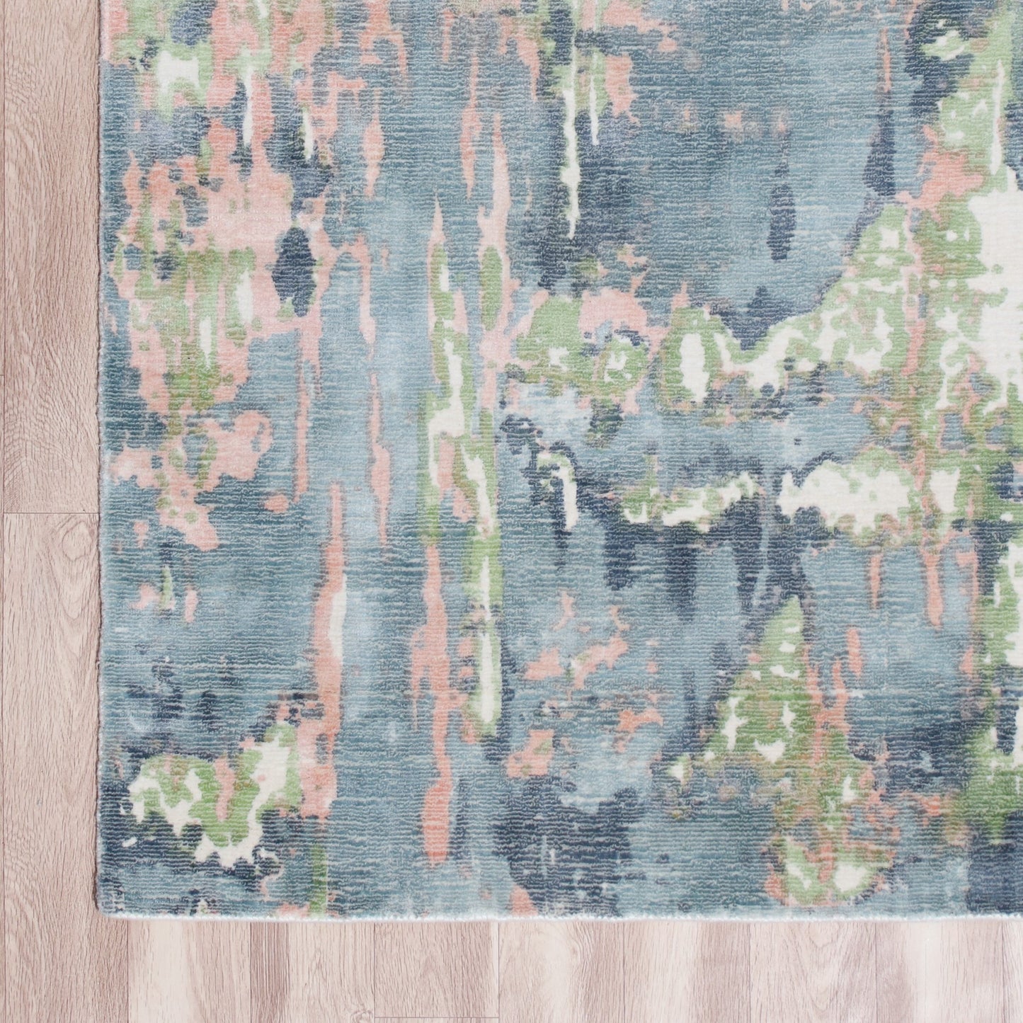 6' x 9' Gray and Yellow Abstract Hand Loomed Area Rug