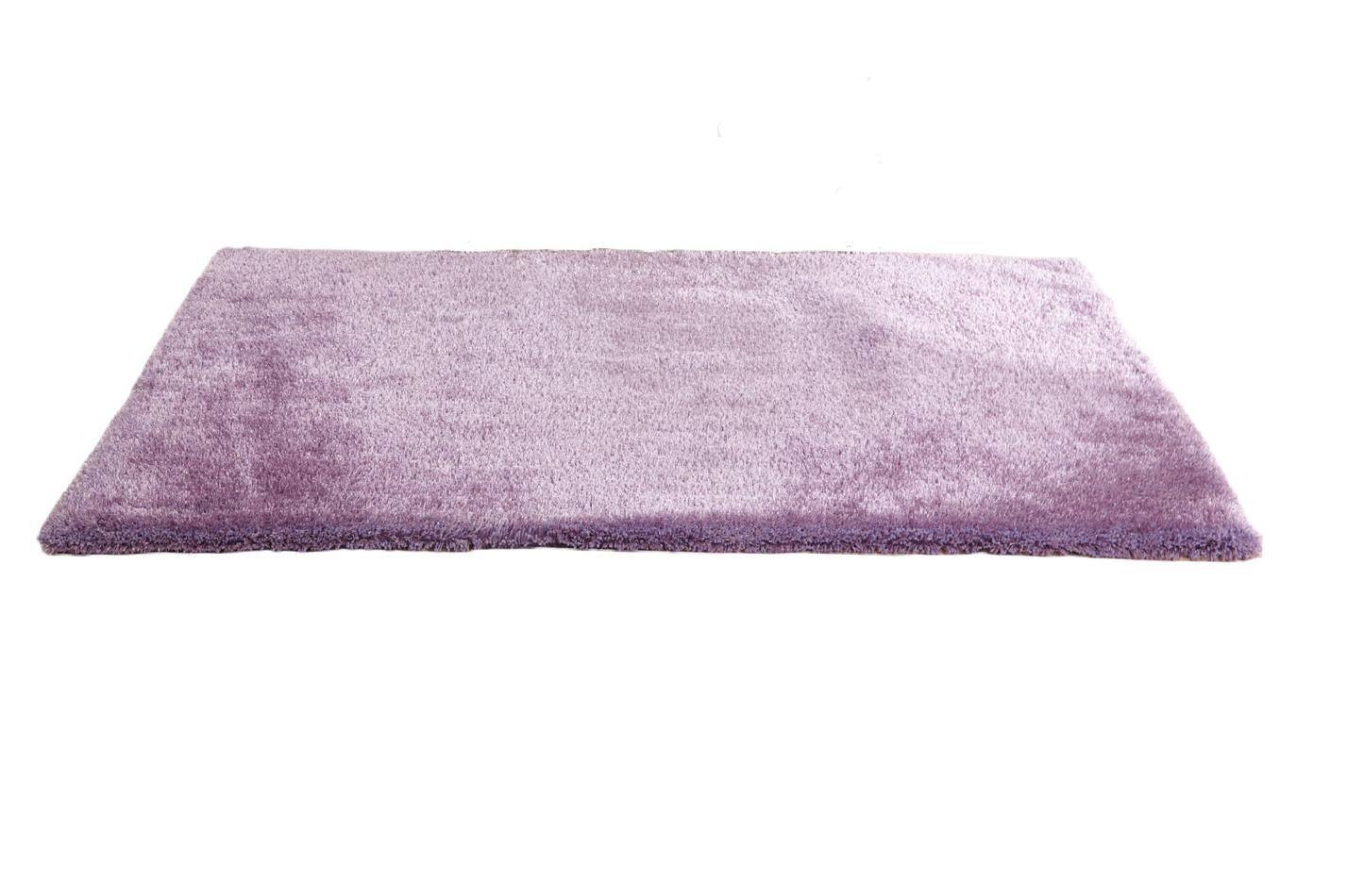 5' x 7' Lavender Shag Hand Tufted Area Rug