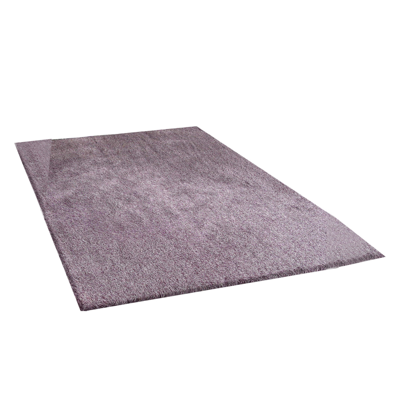 8' x 11' Purple Shag Hand Tufted Area Rug