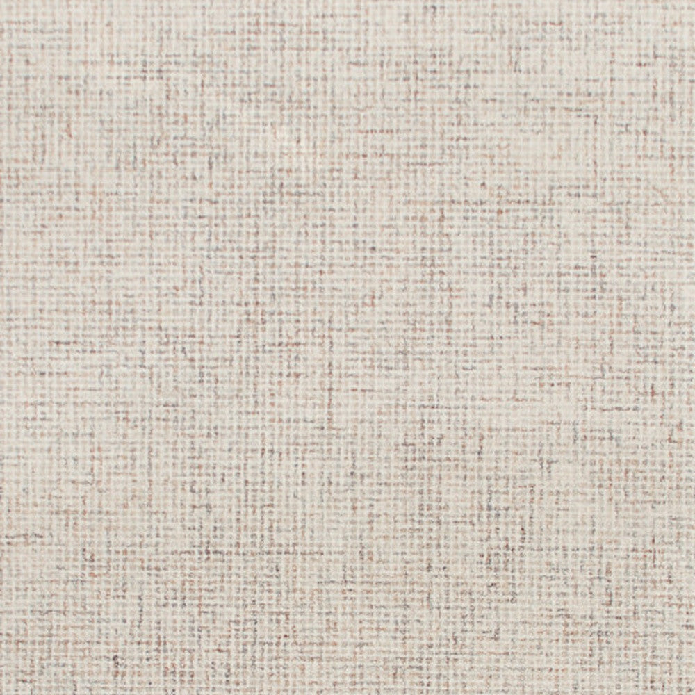 8' x 10' Beige and Brown Wool Abstract Hand Tufted Area Rug