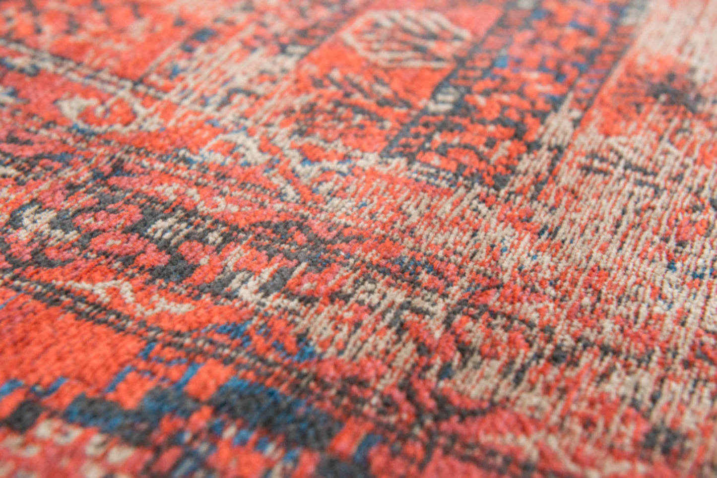 5' x 7' Red Oriental Non Skid Area Rug