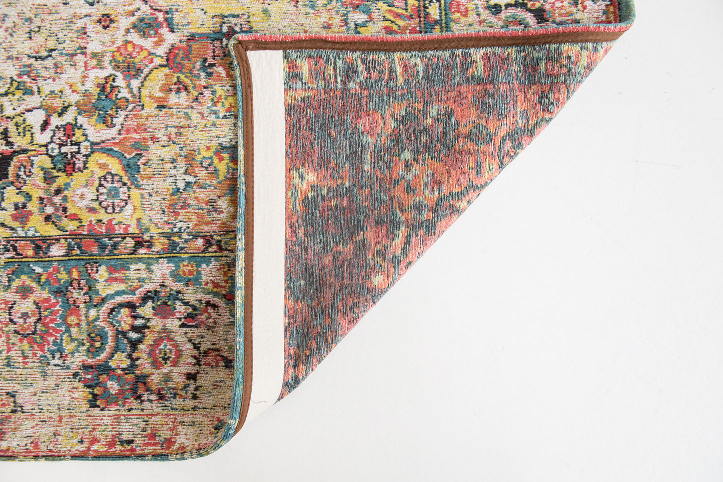 5' x 7' Red Oriental Non Skid Area Rug