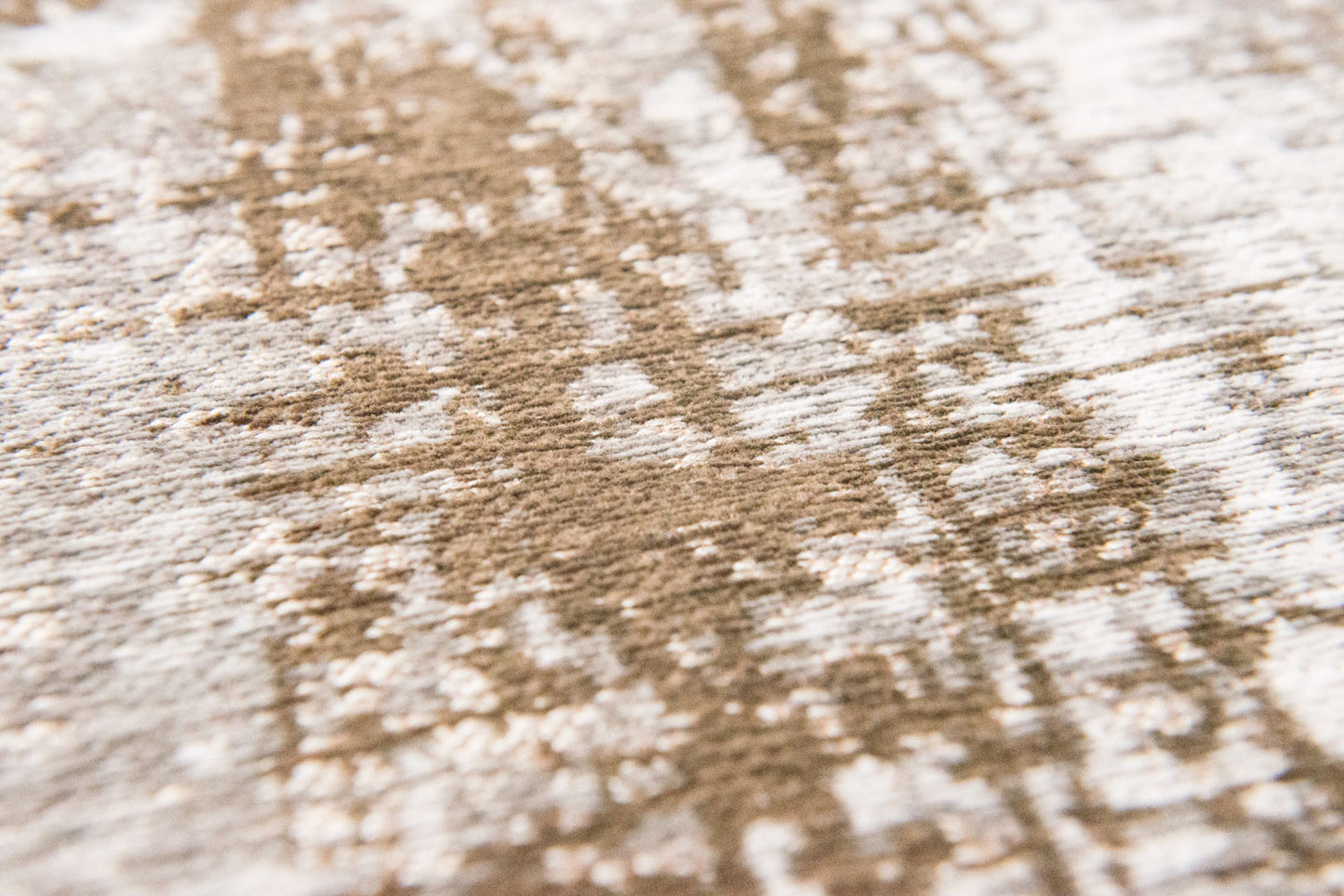 5' x 7' Gray and Beige Abstract Non Skid Area Rug