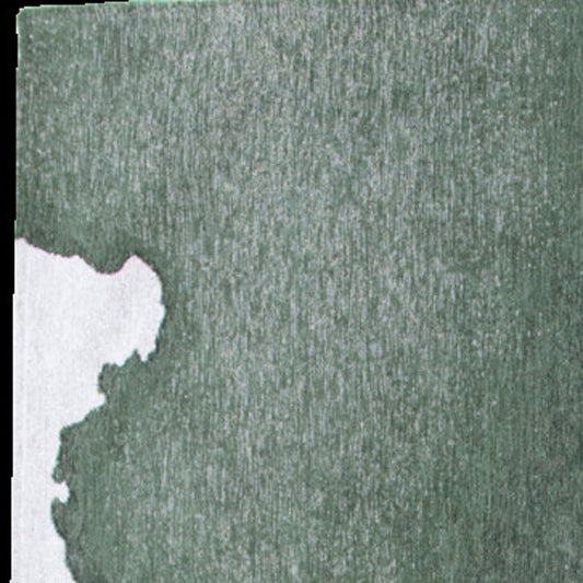 7' x 9' Gray and Green Abstract Non Skid Area Rug