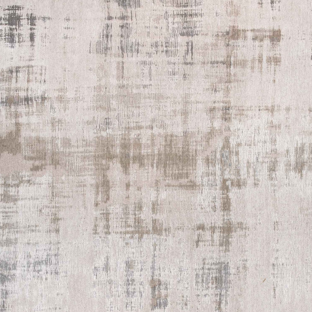 5' x 7' Gray and Beige Abstract Non Skid Area Rug