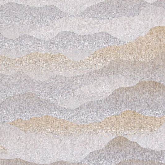 5' x 7' Gray and Brown Abstract Non Skid Area Rug